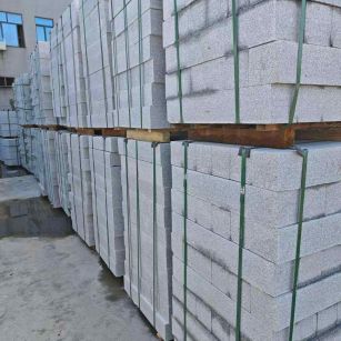 淮安芝麻白路牙石，路侧石