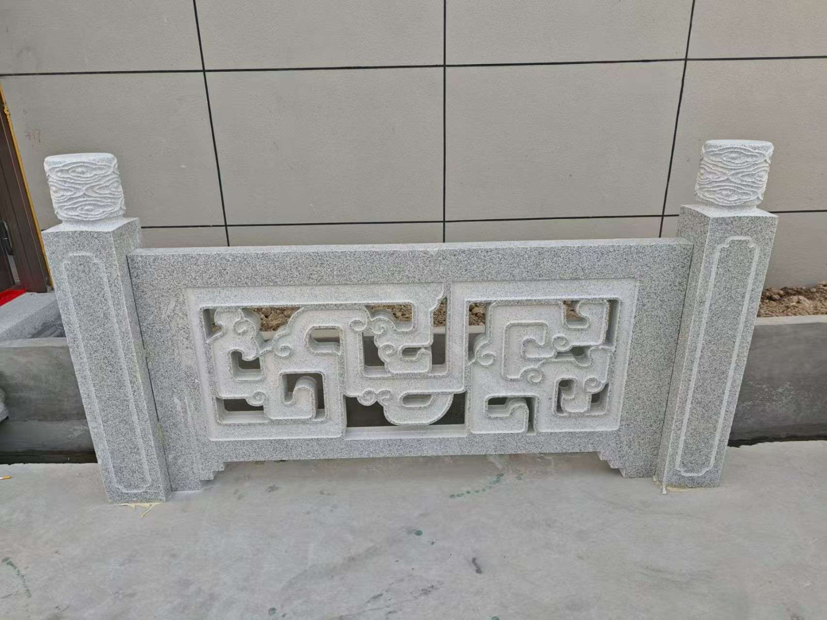 淮安芝麻白河道栏杆 桥栏杆