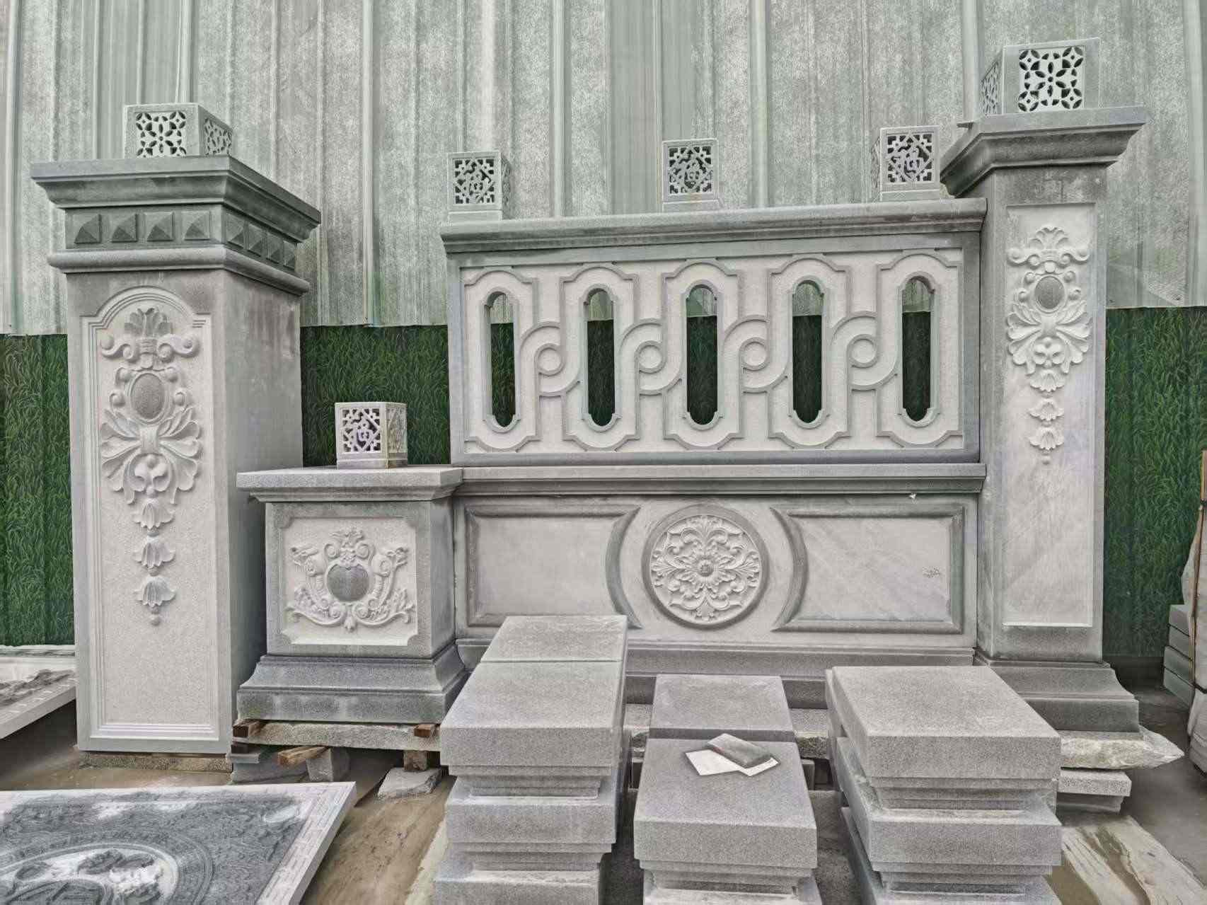 淮安芝麻灰异形别墅门头